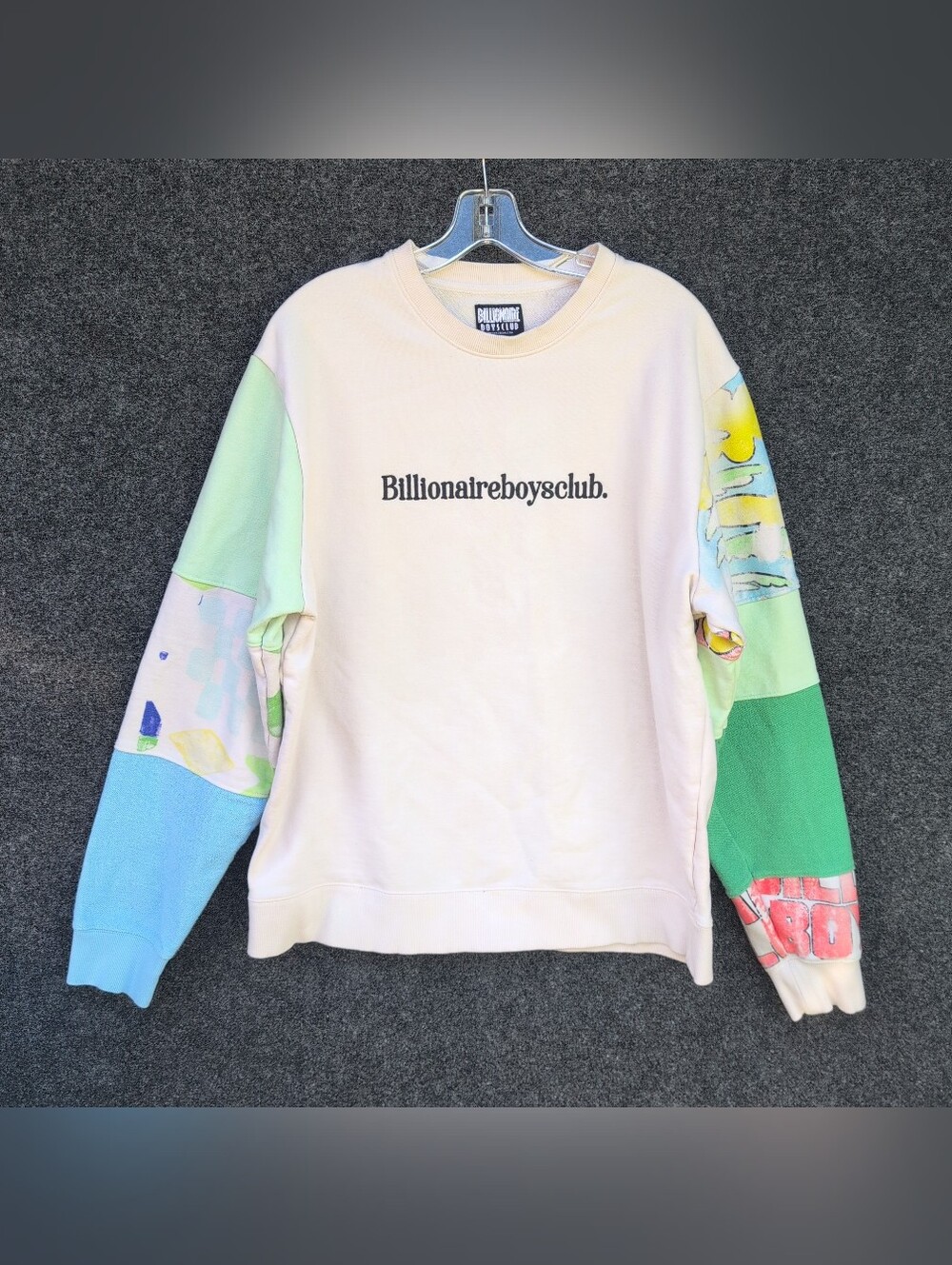 Billionaire Boys Club Sweatshirt Mens Extra Large BB Juneau Crew Buttercream